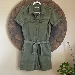 Lucky Brand Rain or Shine Romper Sea Spray